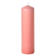 thumbnail image 1 of 1 Pc 3x12 Dusty Pink Pillar Candles Unscented 3 in. diameterx12 in. tall, 1 of 1