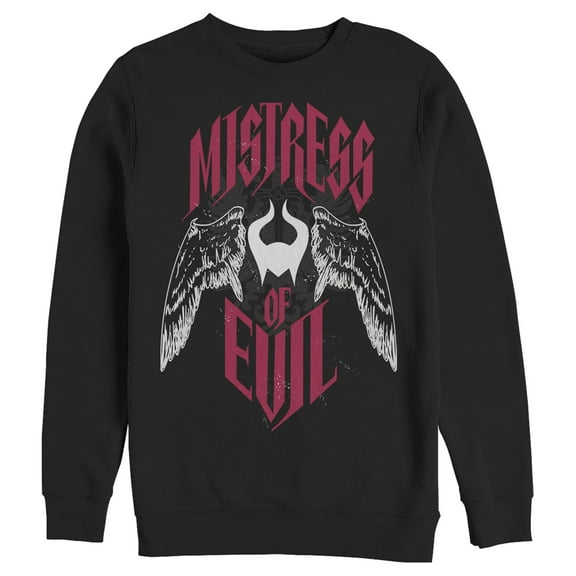 Men's Maleficent: Mistress of All Evil Winged Evil  Sweatshirt Black Medium
