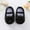 Black, variant on Liyamei Little Child Shoes Soft Sole Toddler Shoes Cute Flowers Princess Shoes Baby Shoes Size 0-3 Months