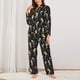 thumbnail image 2 of Balery Dancing Skeleton Party Conjunto de Pijama con Estampado para Mujer, Conjunto de Dos Piezas con Manga Larga, Ropa de Dormir Suave con Bolsillos, Pijamas Cómodos-X-Large, 2 of 7