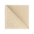 thumbnail image 4 of INSPIRE CHIC Men's Pocket Square Linen Textured Solid Color Woven Handkerchiefs with Trim Beige One Size, 4 of 4