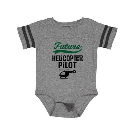 

Inktastic Future Helicopter Pilot Gift Baby Boy or Baby Girl Bodysuit