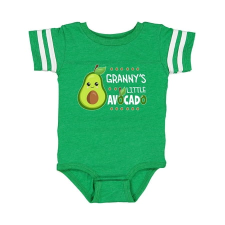 

Inktastic Granny s Little Avocado with Cute Baby Avocado Gift Baby Boy or Baby Girl Bodysuit