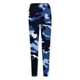thumbnail image 5 of Audhol Camo Leggings for Women Women's Autumn and Winter Camouflage Leggings Artistic Printed Soft Stretchy Pants for Women Camo Pants Women Blue 4XL, 5 of 5