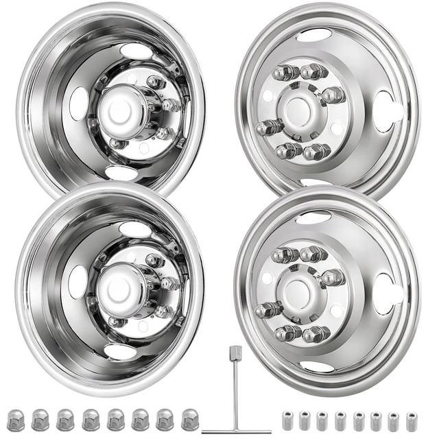 Simuladores de ruedas CIRONBOW 16 8 lengüetas de acero inoxidable E350/E450