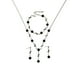 thumbnail image 2 of Delicate Collarbone Necklace Bracelet And Earrings Jewelry Set Sweet Lights Luxuries Gift, 2 of 8