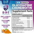 thumbnail image 3 of Glucosamine Chondroitin MSM 2100mg - 3X Strength Joint Support Supplement with Glucosamine Sulfate, Turmeric, Boswellia, Quercetin for Cartilage, Flexibility & Mobility, Bottled in USA, 60 Capsules, 3 of 11