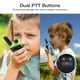 thumbnail image 2 of Walkie Talkies BAOFENG GT-18 para niños y adultos, paquete de 3, amarillo, verde y azul, 2 of 8