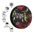 thumbnail image 4 of Naloa Vintage Gaming PVC Leather Spare Tire Wheel Cover for Car Truck SUV Camper Trailer Universal Fit many size14 inch, 4 of 6