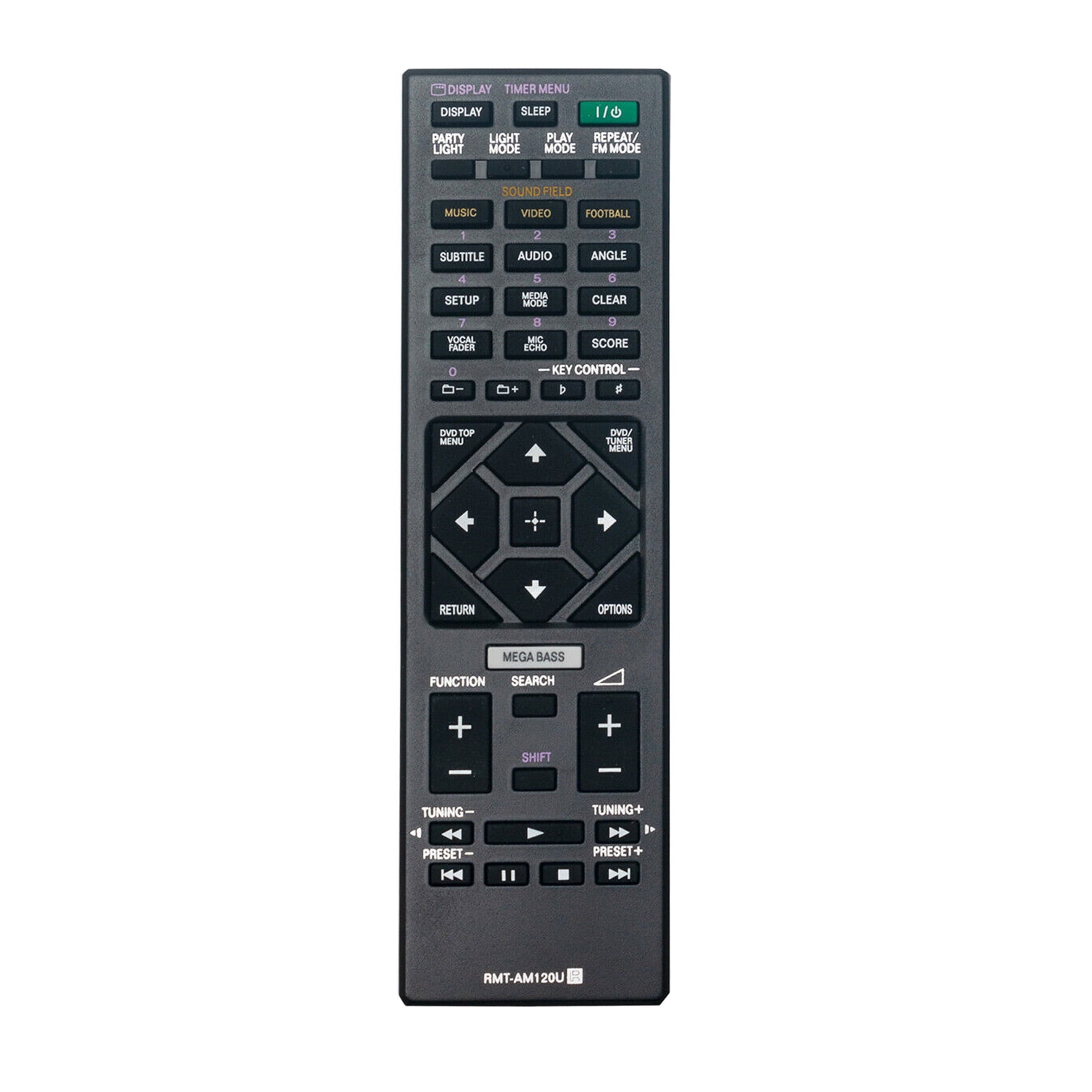 Winflike RMTAM120U Replaced Remote Control Fit for Sony Home Audio