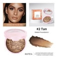 thumbnail image 3 of LPSSTORE Baked Powder Powder Foundation Skin Contouring Oil Control Even Skin Tone Natural Appearance Pearlescent Bronze Compact Powder, 3 of 5