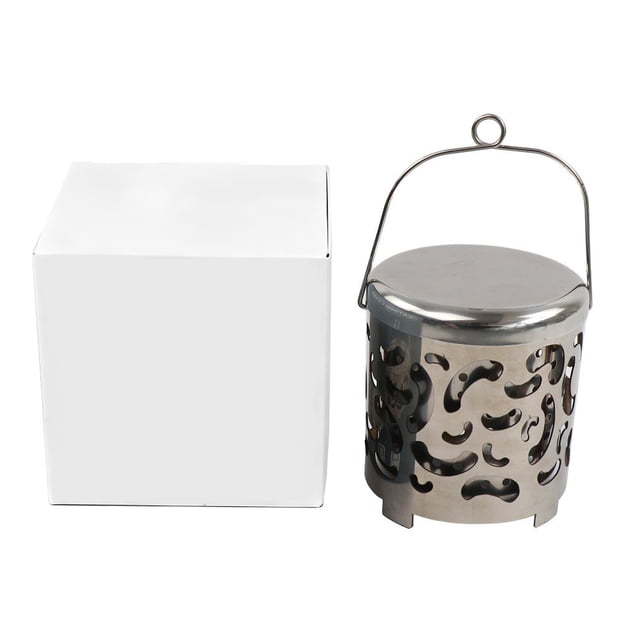 Chauffe-tente Mini en Acier Inoxydable - Couverture Chauffante Extérieure pour Randonnée, randonnée et Barbecue