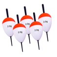 thumbnail image 4 of koolsoo 5 Pcs Flotteurs de Pêche Bouées Flotteurs en Mousse EVA pour Pompano Perche Pêche sur Roche 2g, 4 of 9