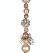 6ft. Pink & Gold Ball Garland by Ashland-Christmas Garland, Ribbon, and Trimming