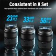 thumbnail image 4 of Sirui Sniper 23mm Autofocus Lens, F1.2 Wide Angle APS-C Camera Lens for A5 A6 A7 FX A9 ZV-E Series (, 4 of 8