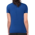 thumbnail image 5 of Women's G-III 4Her by Carl Banks Royal Toronto Blue Jays Super-Slim Fit Lightweight Team Logo Graphic T-Shirt, 5 of 5