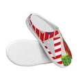 thumbnail image 3 of Kdxio Christmas Gnome With Love Women's Men's Slippers Plush Slip-On House Slipper for Winter Indoor Soft Cushion Non-slip Fluffy Slides Slippers-35/36, 3 of 7