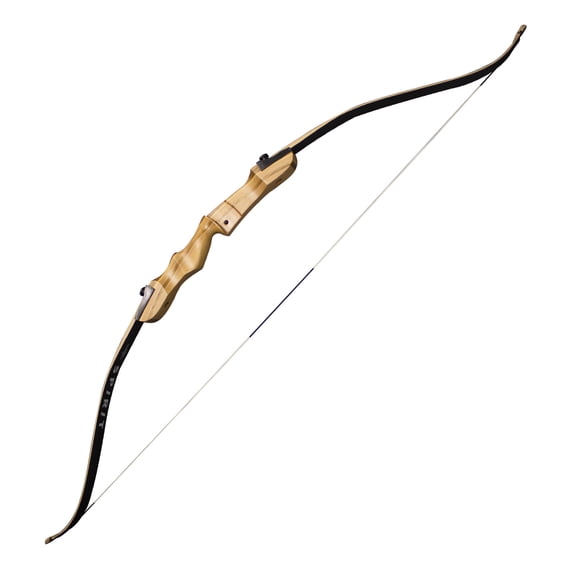 SAS Spirit 66" Take Down Recurve Bow with Black Limbs for Youth Adults