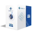 thumbnail image 1 of Solidlink - Sl601N Cat5E 1000Ft Utp Solid Conductor Cable 24Awg Lan Network Ethernet Rj45 Wire Blue (Sl601), 1 of 4