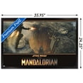thumbnail image 2 of Star Wars: The Mandalorian Season 2 - Base Battle Wall Poster, 22.375" x 34", Framed, 2 of 3