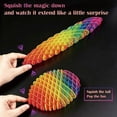 thumbnail image 6 of 3D Flexible Fidget Worm Toy, Stretchy Sensory Toy for Stress Relief, Quiet Fidget Toy for Kids Teens Adults, Portable Novelty Toys & Amusements for Classroom Office Travel, 6 of 10
