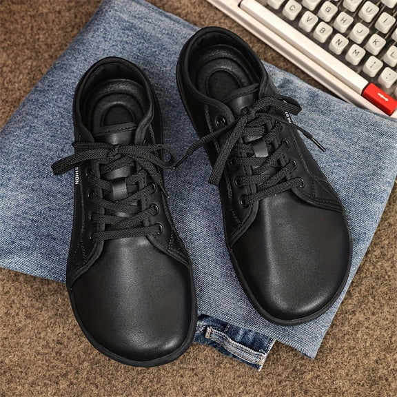 PLERISE Men's Minimalist Barefoot Sneakers, Lightweight Wide Toe Walking and Running Shoes with Flexible Sole for Gym, Travel, Outdoor Sports, and Everyday Comfort