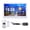 White - US Plug, variant on Xirurus WIFI Weather Clock 10in / 25.4 cm 100-240V White Color Display Alarm Clock with Remote Control Photos Videos EU Plug
