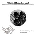 thumbnail image 4 of Tornillo hexagonal exterior de acero inoxidable DIN933 304 MABOTO Tornillo, 4 of 7