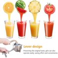 thumbnail image 4 of Heavy Duty Manual Fruit Juicer Press,Fruit Juice Squeezer Handheld Full of Carts,Manual Juicer Hand Press,For Apples Oranges Lemons and Other Fruits (1PC), 4 of 7
