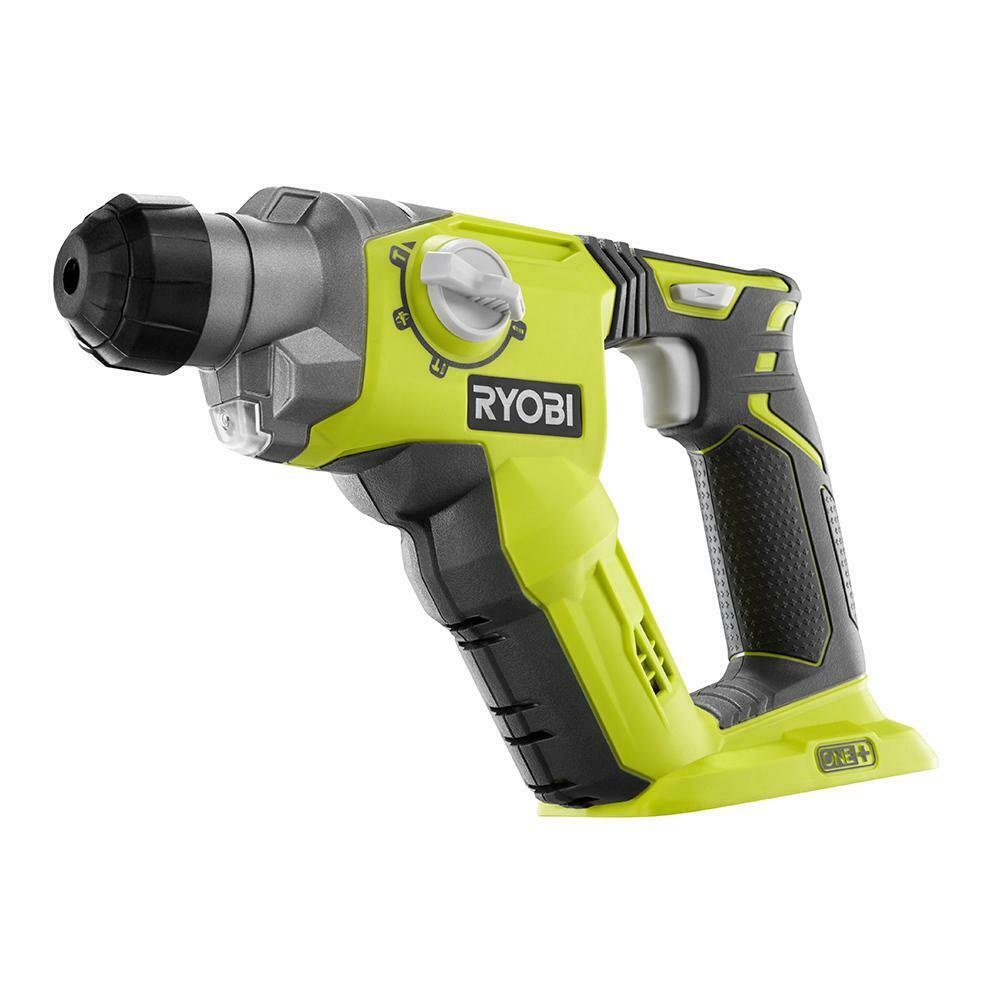 RYOBI Drill Driver Kit 1/2 Inch Cordless 18 Volt Lithium Ion 2 Batteries Charger