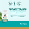 thumbnail image 3 of MaryRuth's NAC Capsules Supplement, NAC 1000mg per Serving, Vegan, Gluten Free, Unisex, Adult Ages 18+, 120 ct, 60 Servings, 3 of 11