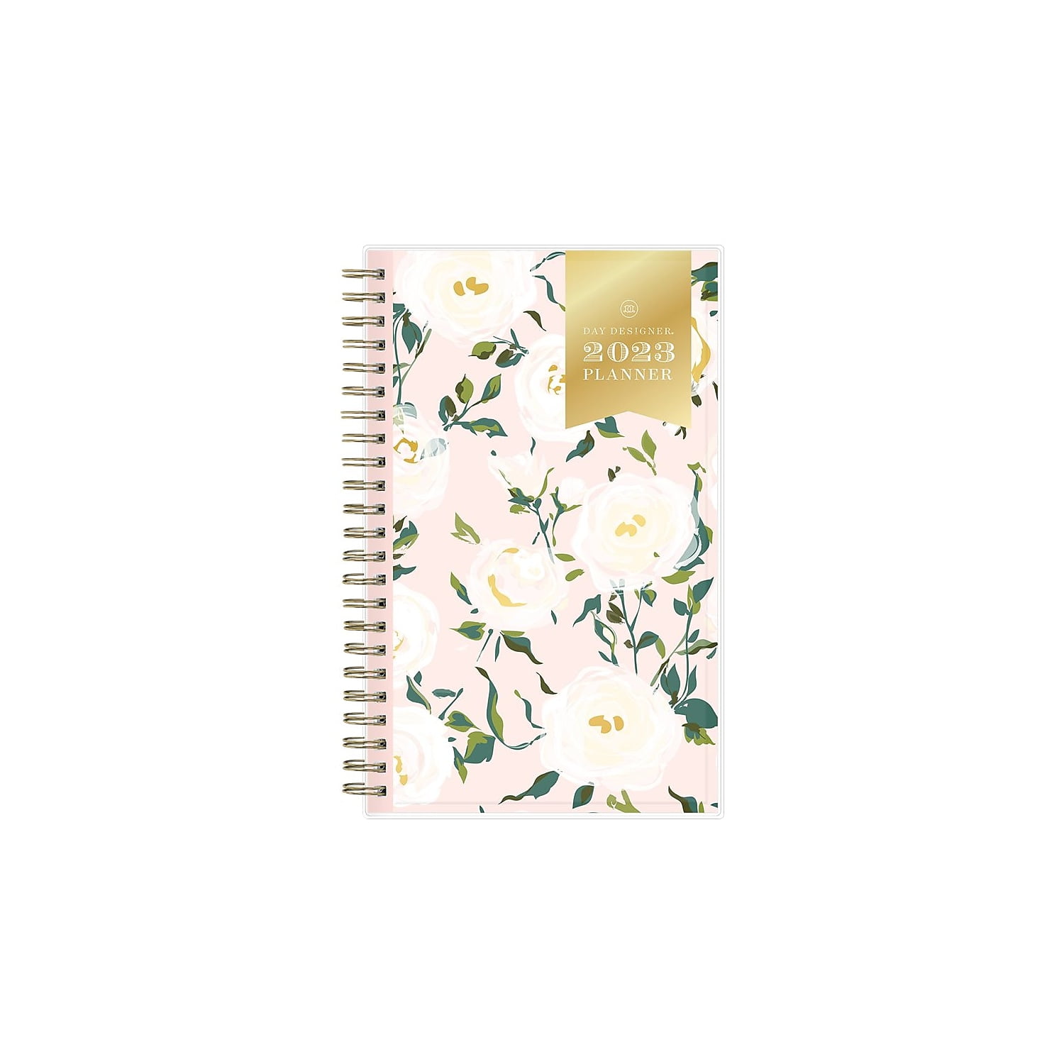2023 Blue Sky Day Designer Coming Up Roses 5' x 8' Weekly & Monthly Planner Multicolor (140094-23)