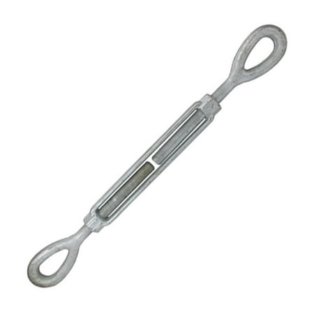 Pulley Shackle - 1/2'' x 12'' Turnbuckle EYE EYE Pulley Galvanized Drop Forge Turnbuckle Shackle