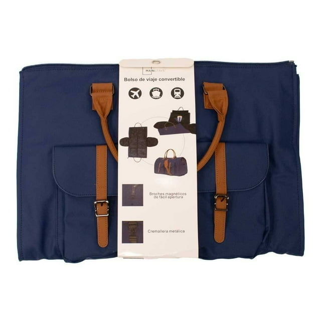 Bolso de Viaje Mainstays Diseño Convertible Azul Marino