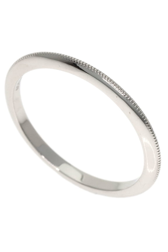 Pre-Owned Tiffany & Co. Knife Edge Ring, Platinum PT950, Women's.