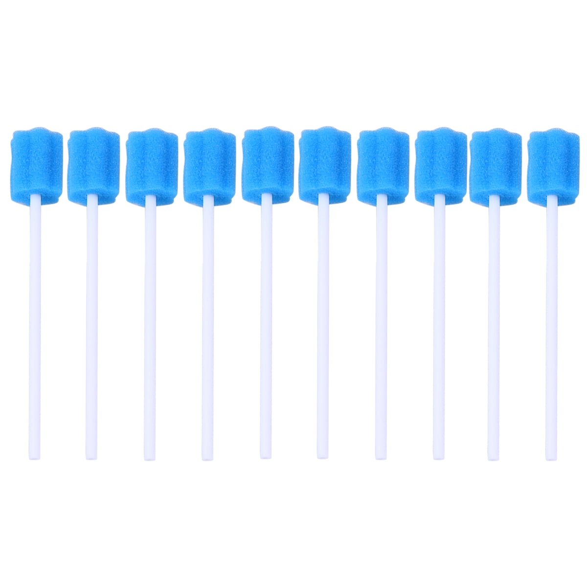 BESTONZON 100pcs Disposable Sponge Stick Mouth Care Sponge Tooth