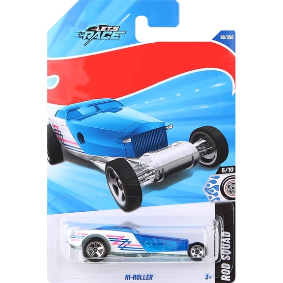 HW 2025 Let's Race Hi-Roller (Blue) Rod Squad