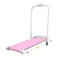 thumbnail image 3 of Kdymod Walking Pad Treadmill for Home with Handle Bar & Incline，Foldable Under Desk Treadmills with Remote,Walking Treadmill Jogging Machine for Home Office,Pink, 3 of 9