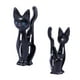 thumbnail image 3 of 4 pinzas de plástico creativas con forma de gato para colgar la ropa, pinzas para toallas de playa, pinzas de sellado para el hogar (negras), 3 of 5