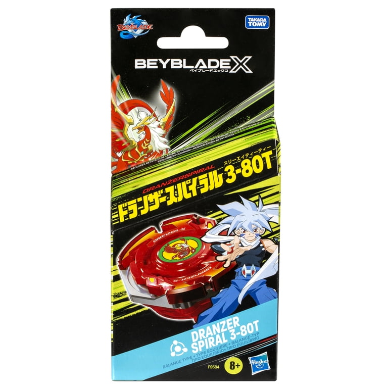 Beyblade X Dranzer Spiral 3-80T Anniversary X-Over with Battling
