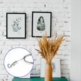 thumbnail image 4 of 3Pcs Adjustable Wire Ropes with Hooks, Stainless Steel Picture Hanging Wire Heavy Duty Picture Wire Mirror Hanging, 4 of 6