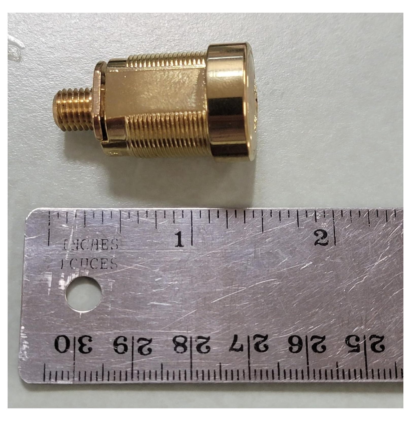 Stack-On Gun Cabinet Replacement Lock - Key Lock - 2 Keys Included - Bright Brass Finish - Compatible with Current Stack-On & Sentinel Models