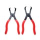 thumbnail image 3 of Juego de 2 Alicates para Quitar Pasadores de Empuje Strade Fareast Limited Acero Alto Contenido de Carbono Rojo, 3 of 8