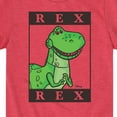 thumbnail image 3 of Toy Story 4 - Type Block Rex - Toddler & Youth Short Sleeve Graphic T-Shirt, 3 of 5