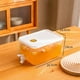thumbnail image 4 of Cubo de agua fría de 5 l con grifo Hervidor de agua para refrigerador Dispensador de agua Hervidor Contenedor de bebidas de jugo de verano, 4 of 8