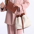 thumbnail image 2 of MKF Collection Saryn Women’s Vegan Leather Bucket Bag by Mia K- Browm, 2 of 6