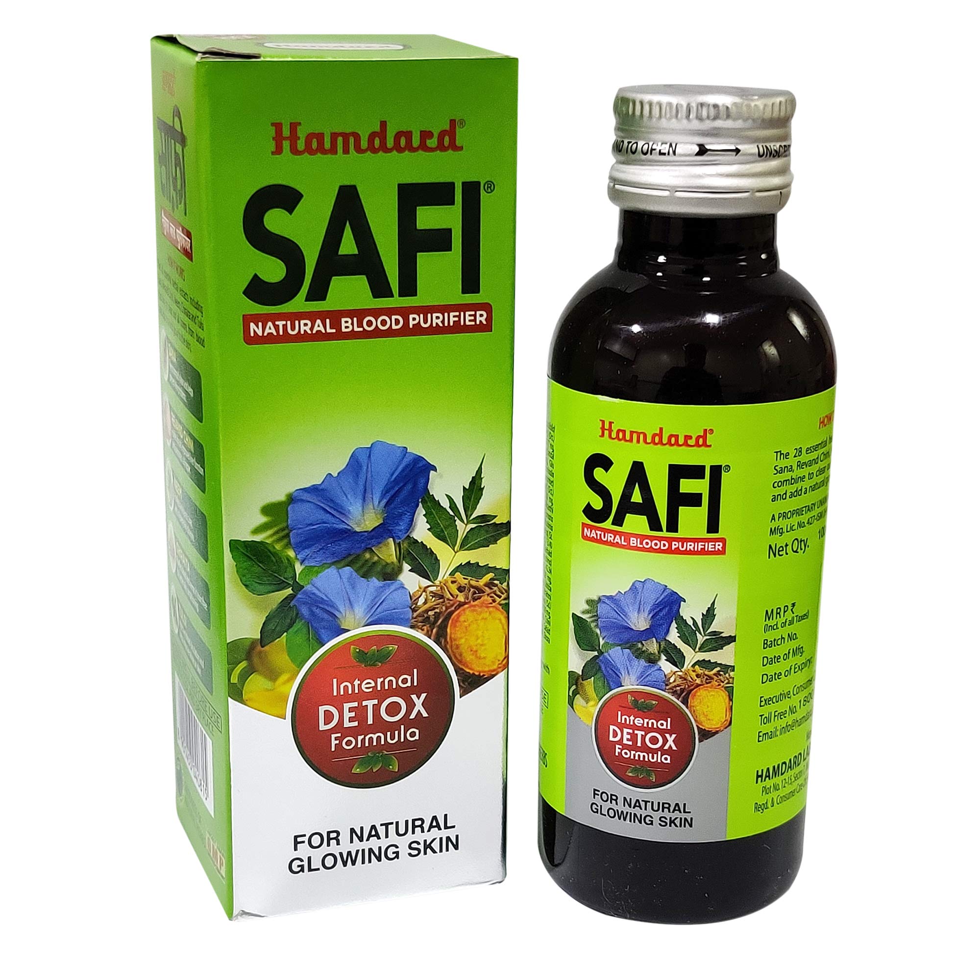 Ayush Safi Syrup Natural Blood Purifier 200ml x Pack of 2