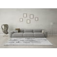 thumbnail image 3 of Ahgly Company Indoor Square Solid Gray Modern Area Rugs, 5' Square, 3 of 4