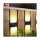 thumbnail image 3 of 8 luces LED solares de pared Lámpara de exterior, impermeable, con iluminación arriba y abajo, luces solares para jardín, escaleras, alféizar, 3 of 5