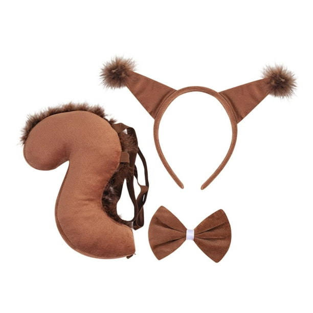 Kit de disfraz de cola de animal para cosplay, diadema para fiestas temáticas de animales, fiestas, decoración café